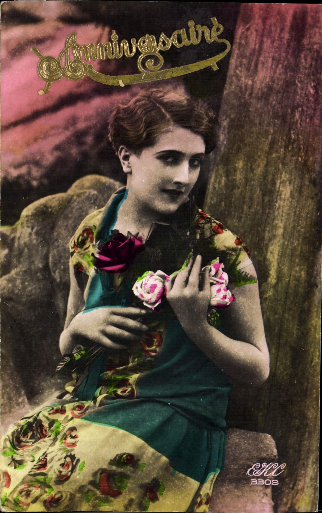 CPA Fantaisie Femme 