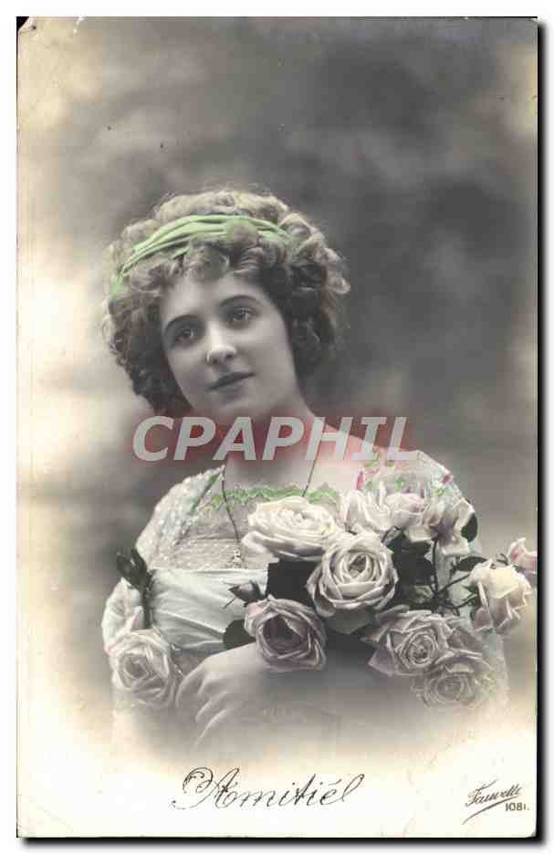 CPA Fantaisie Femme 