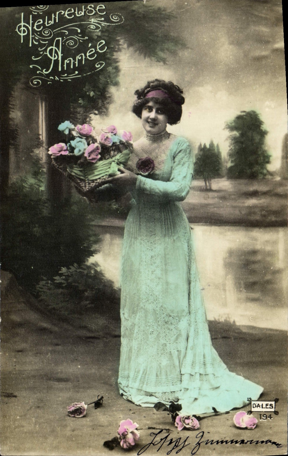 CPA Fantaisie Femme 