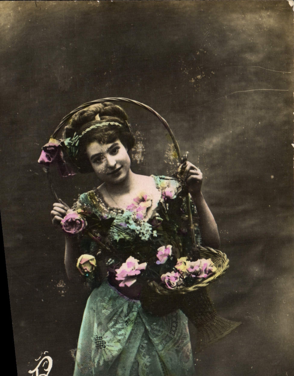 CPA Fantaisie Femme 