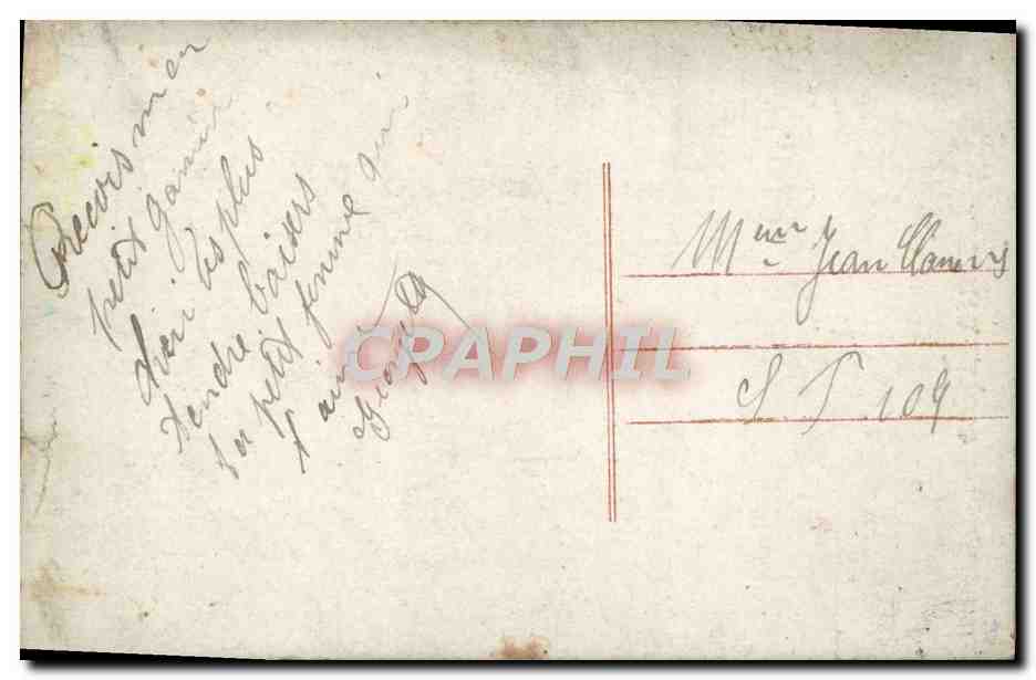 CPA Fantaisie Femme  — Verso