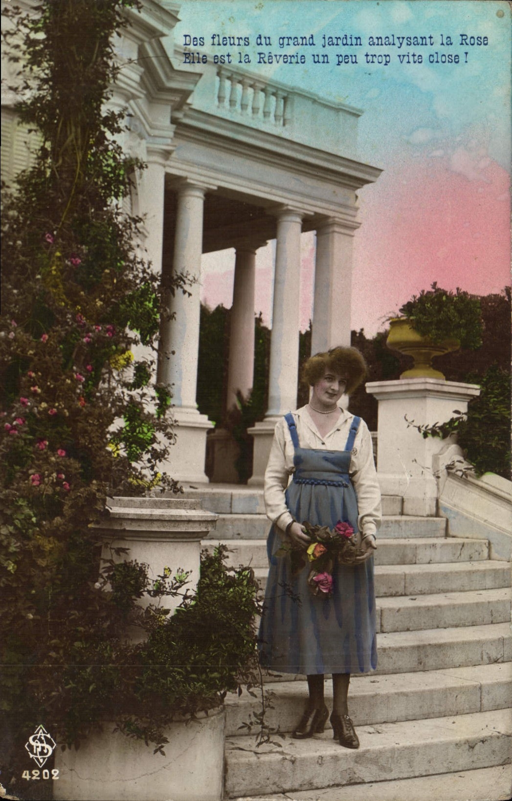 CPA Fantaisie Femme 