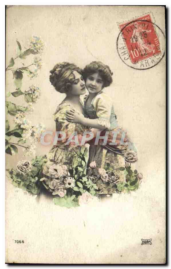 CPA Fantaisie Femme 
