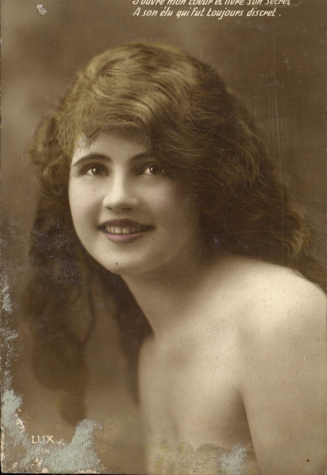 CPA Fantaisie Femme 