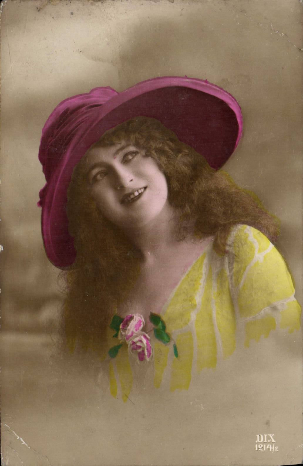 CPA Fantaisie Femme