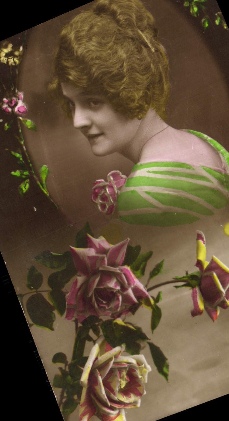 CPA Fantaisie Femme 