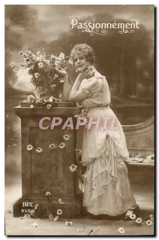 CPA Fantaisie Femme 