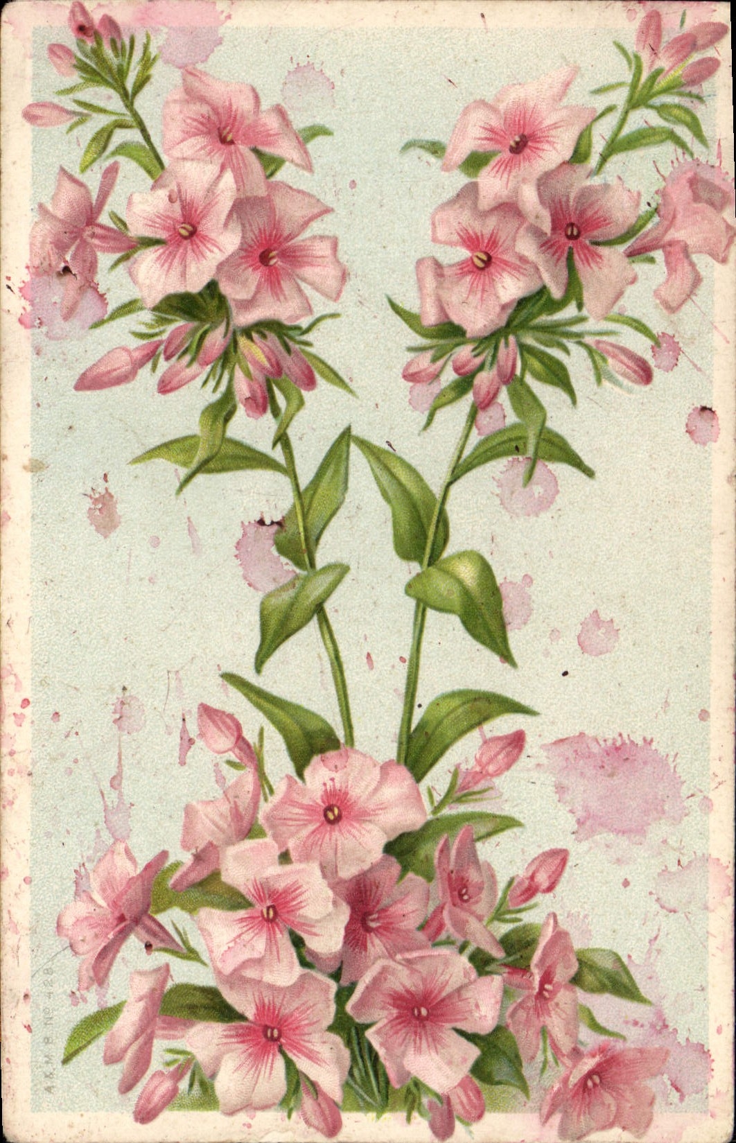 CPA Fantaisie Fleurs