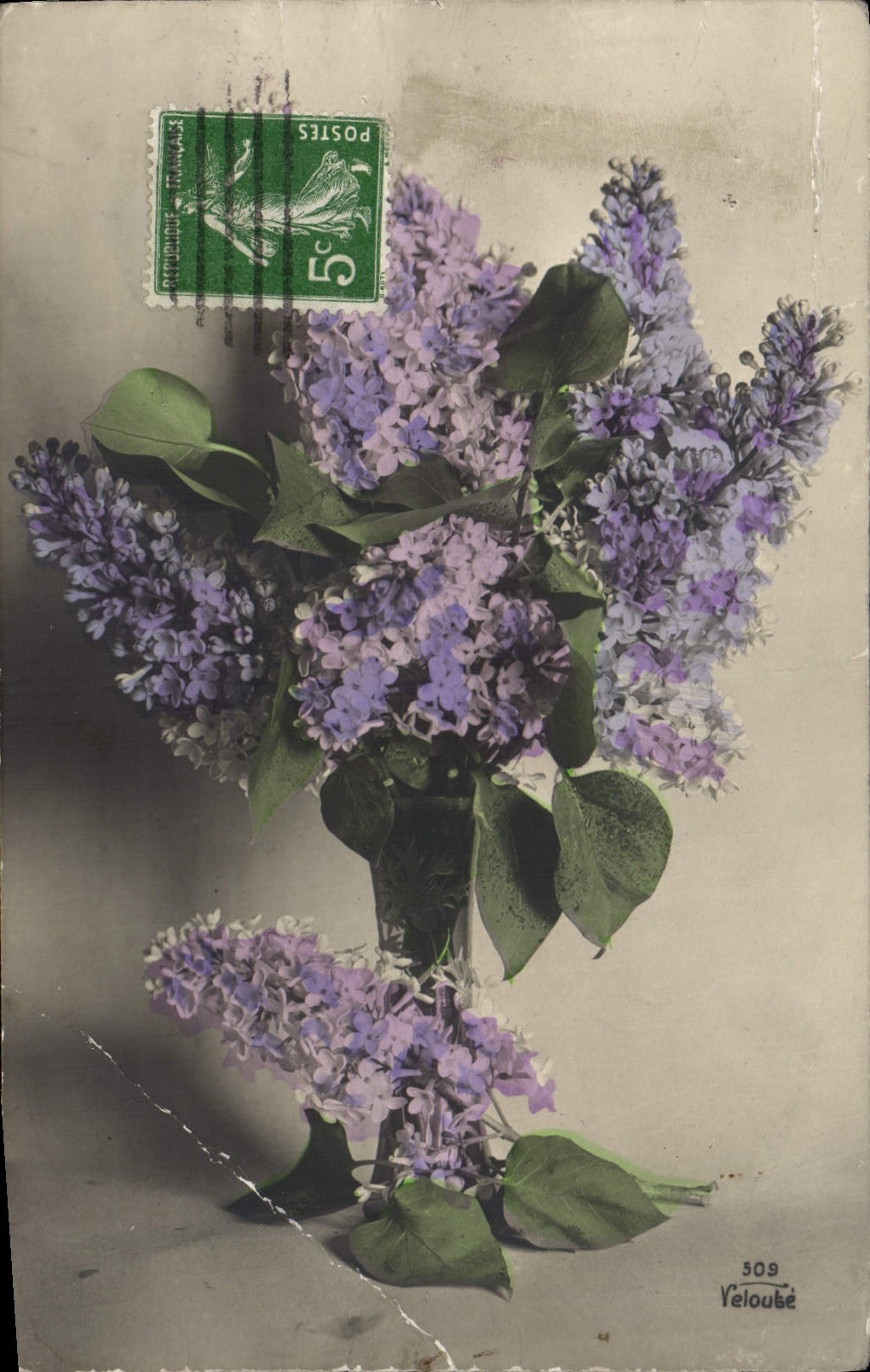 CPA Fantaisie Fleurs