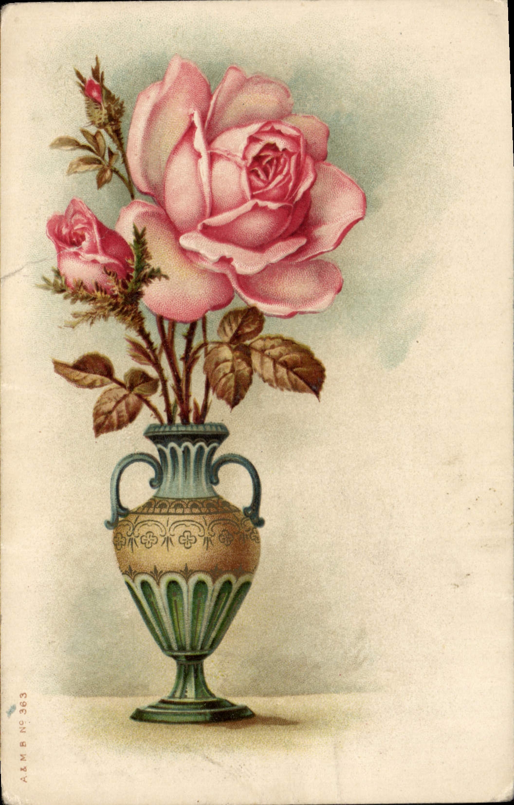 CPA Fantaisie Fleurs