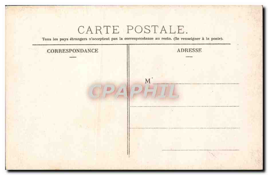 CPA Fantaisie Femme  — Verso
