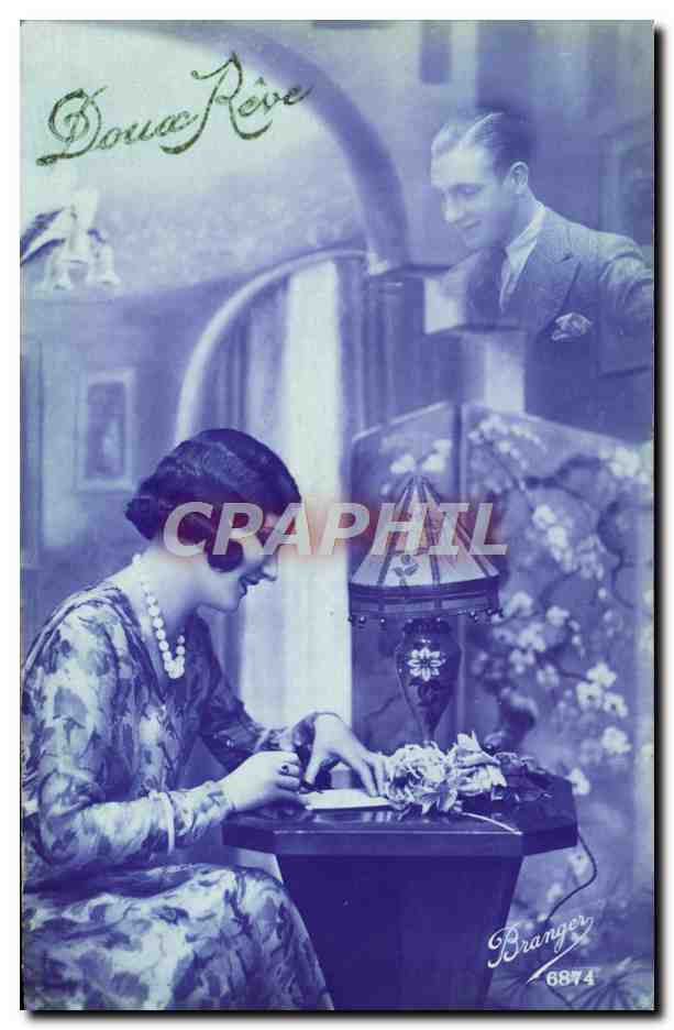 CPA Fantaisie Femme 