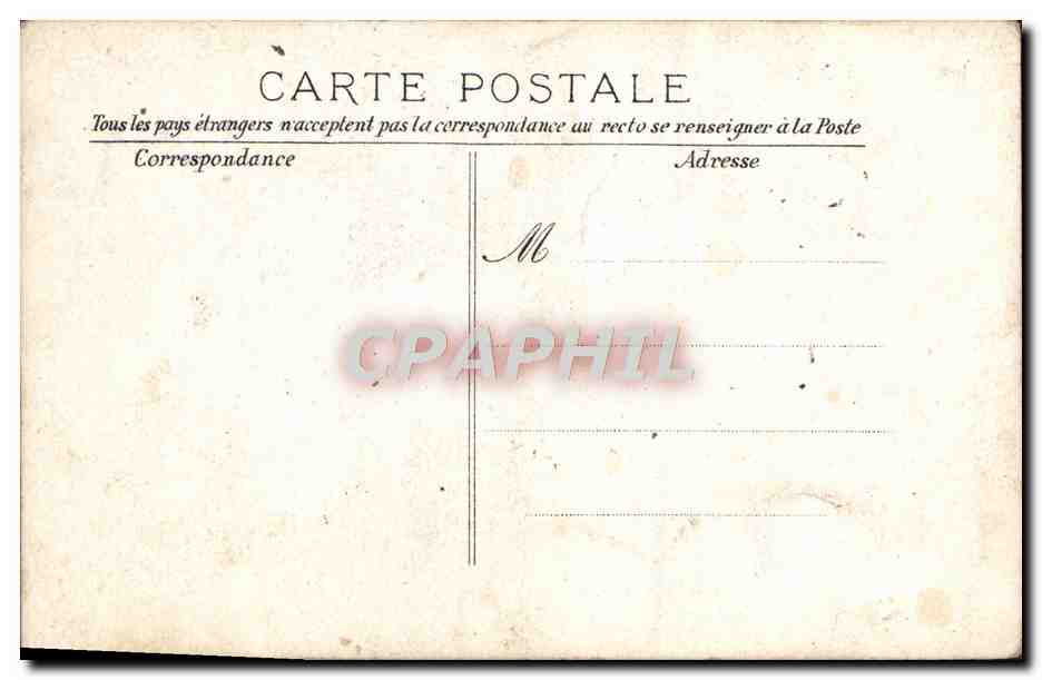 CPA Fantaisie Femme  — Verso