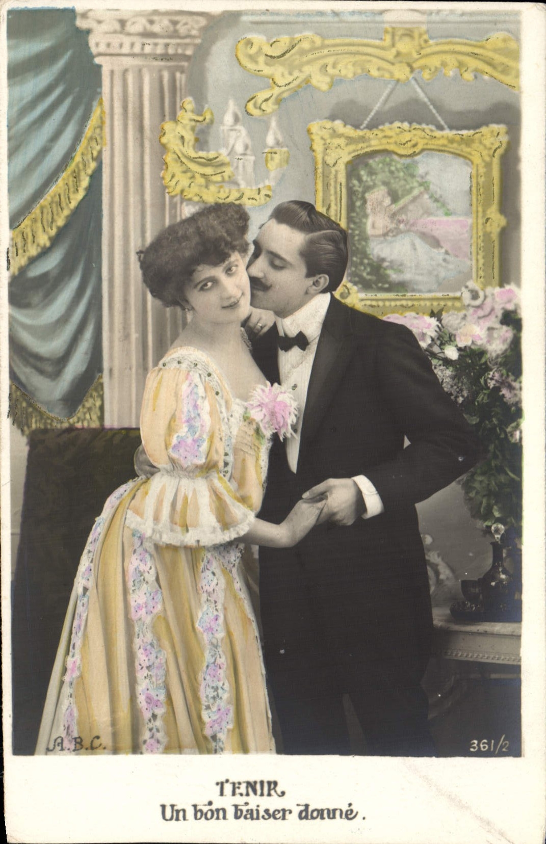 CPA Fantaisie Femme 