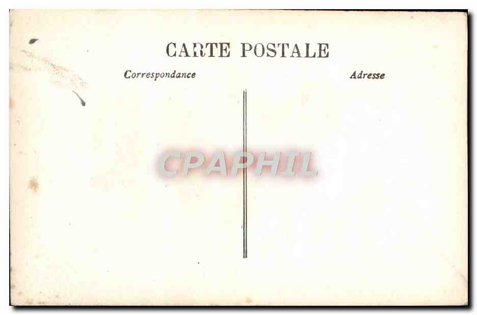 CPA Fantaisie Femme  — Rückseite