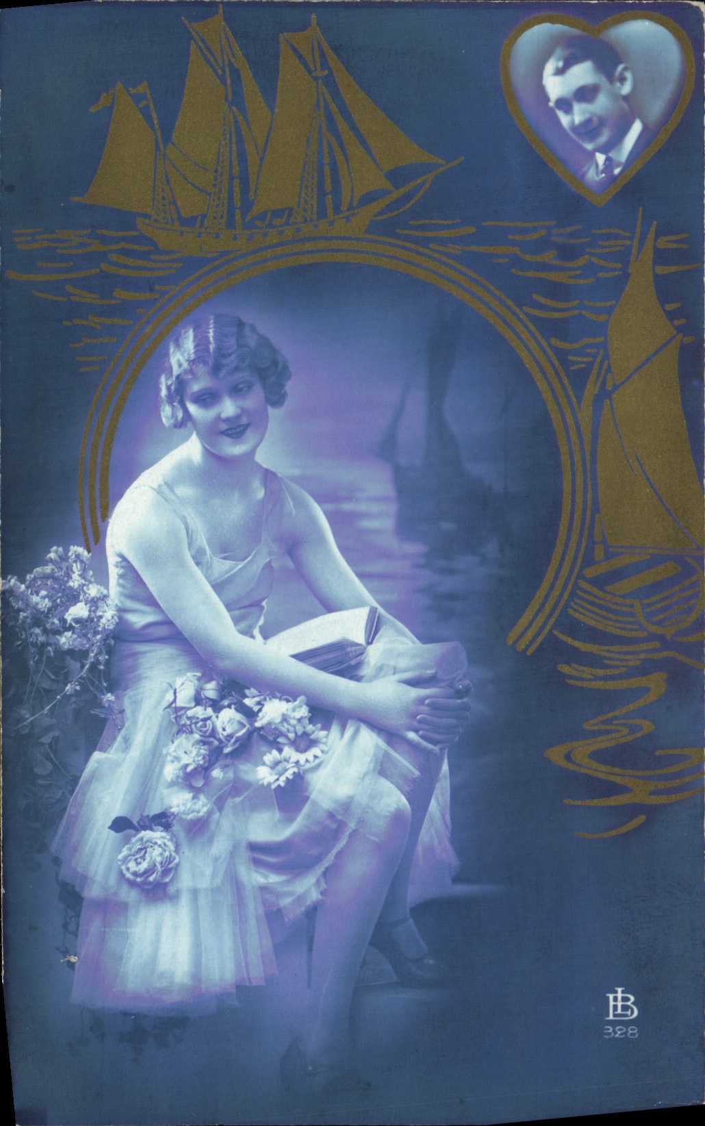 CPA Fantaisie Femme 