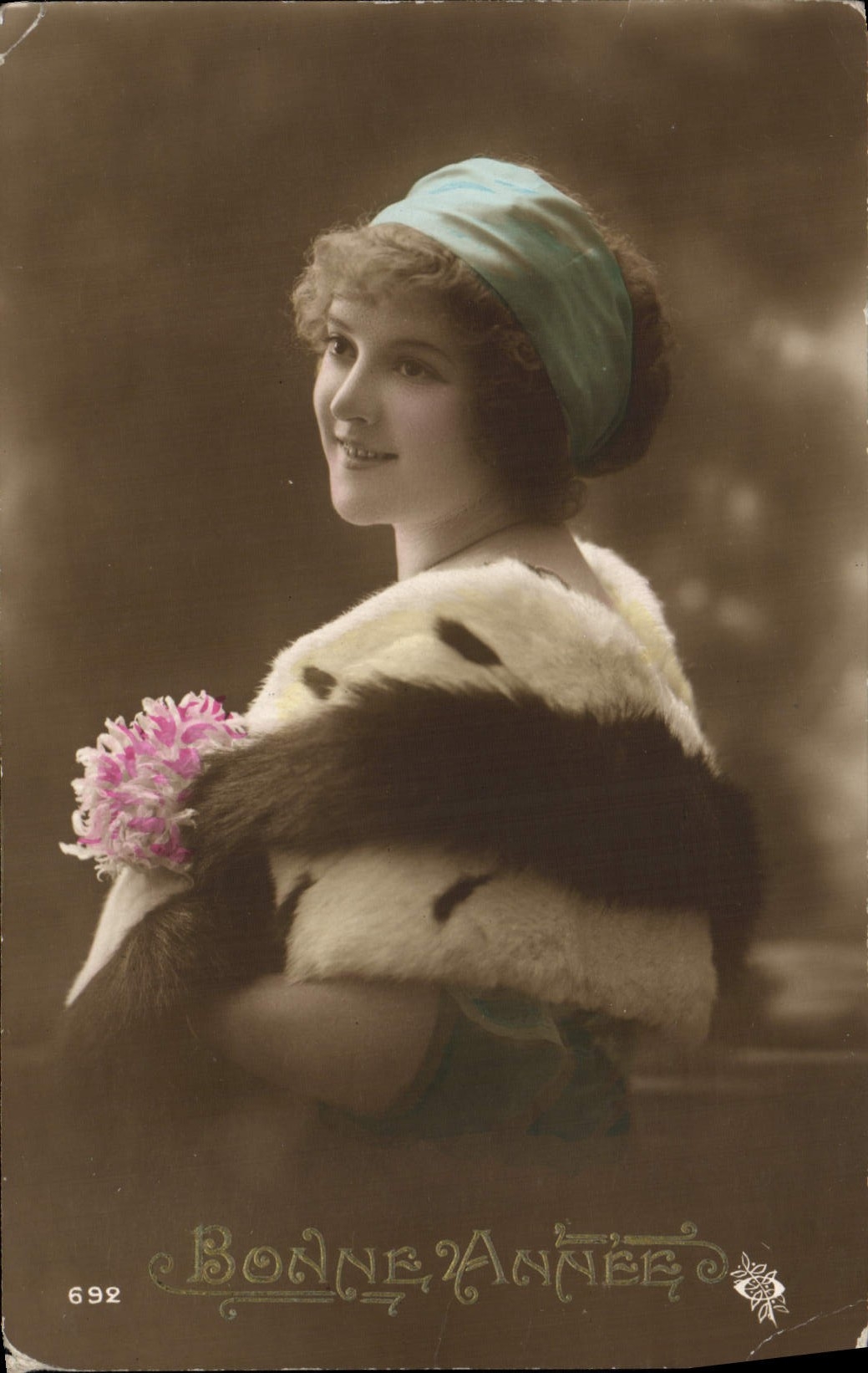 CPA Fantaisie Femme