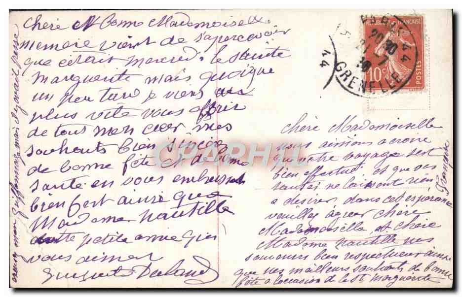 CPA Fantaisie Enfant — Rückseite