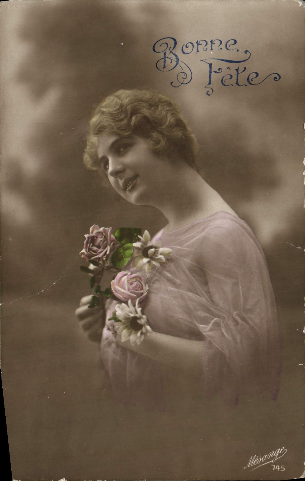 CPA Fantaisie Femme 