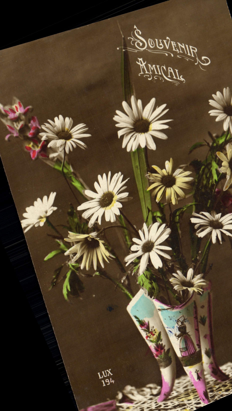CPA Fantaisie Fleurs