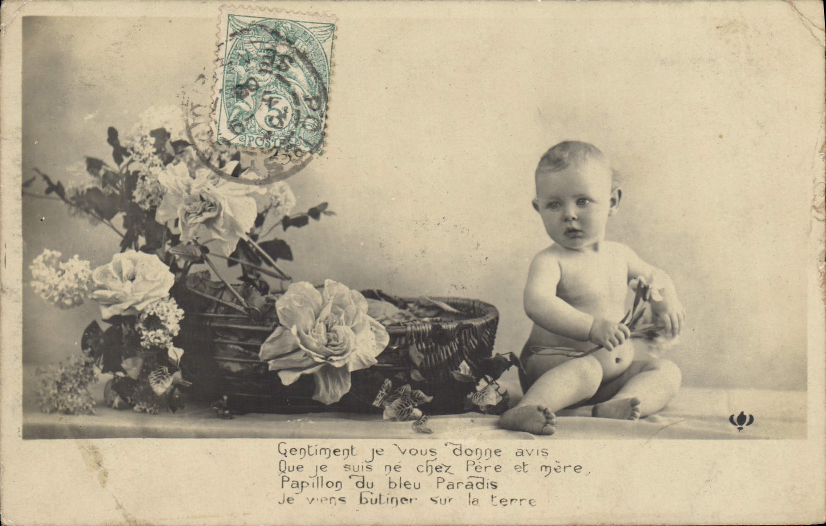 CPA Fantaisie Enfant Bebe