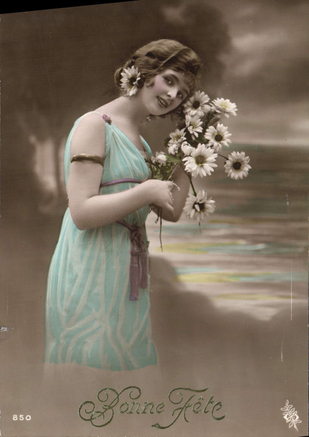 CPA Fantaisie Femme