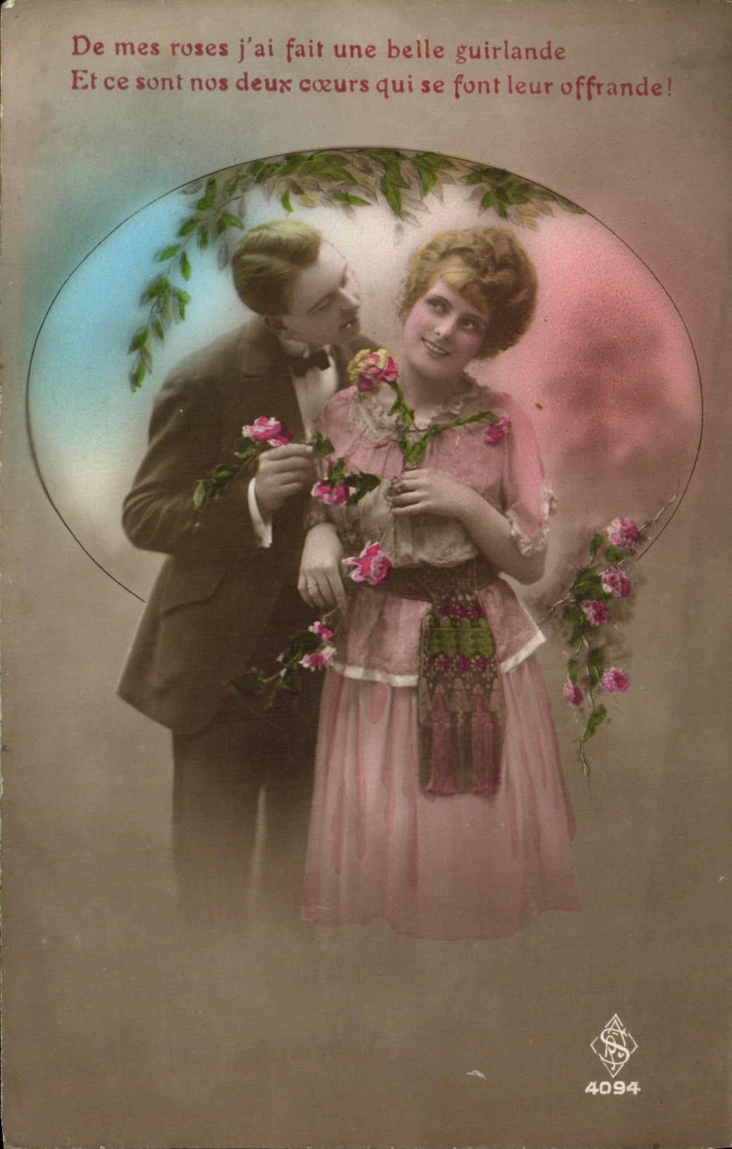 CPA Fantaisie Femme