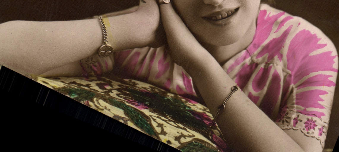 CPA Fantaisie Femme