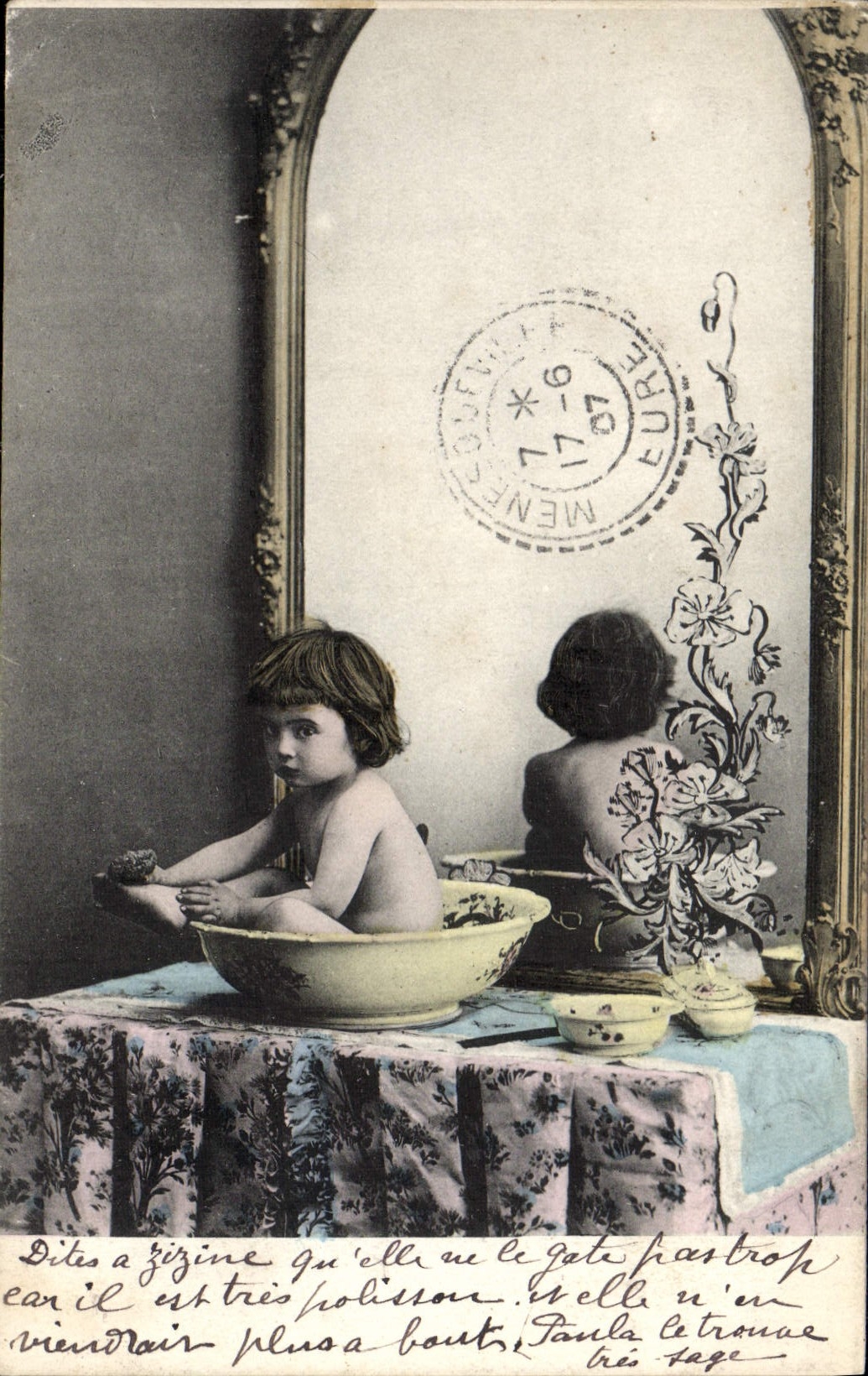 CPA Fantaisie Enfant Bebe