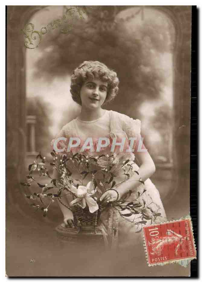 CPA Fantaisie Femme