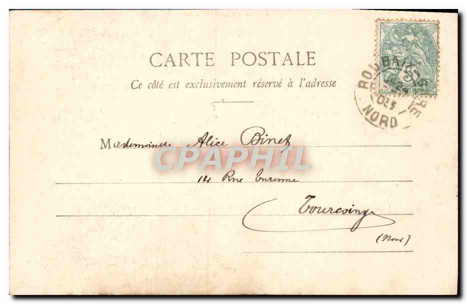 CPA Fantaisie Enfant Souvenir de jeunesse Confiture — Rückseite