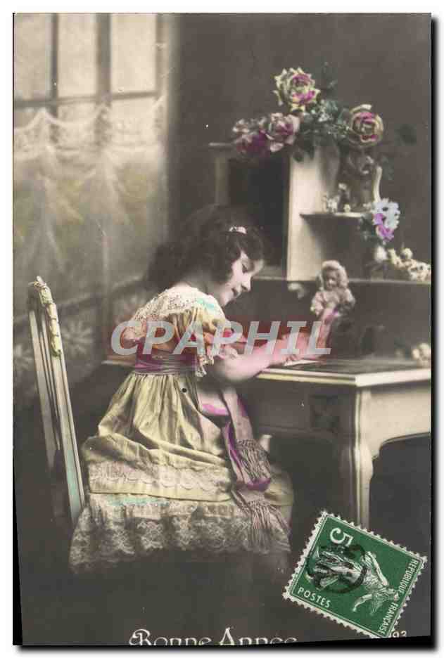 CPA Fantaisie Enfant Poupee