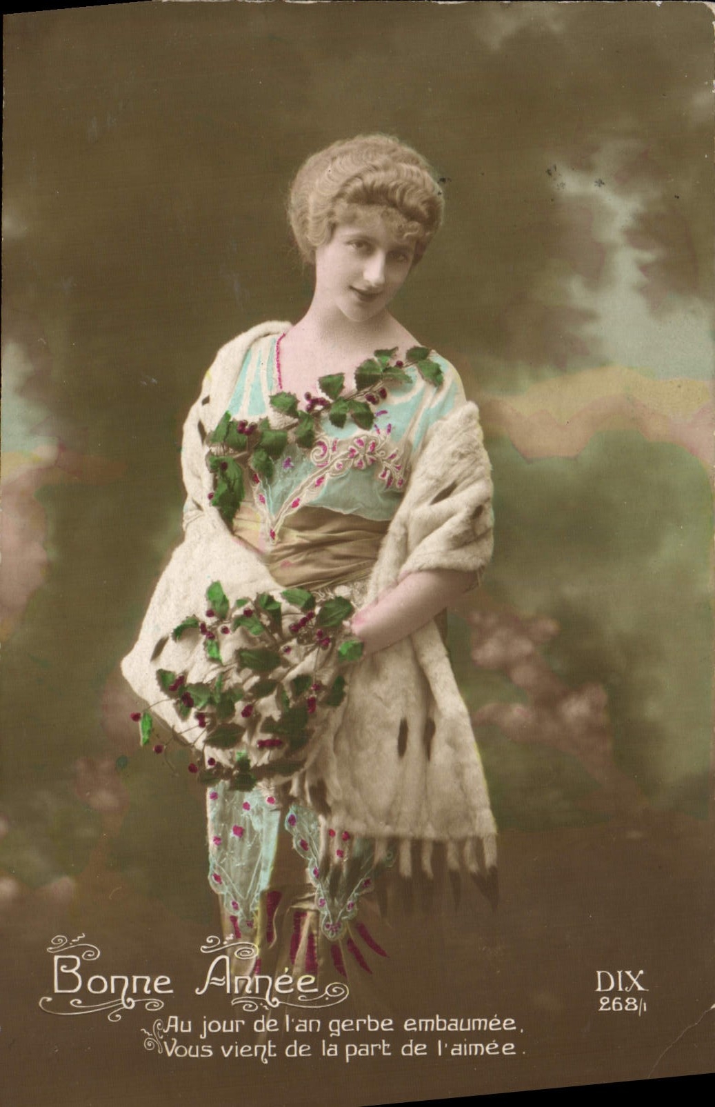 CPA Fantaisie Femme 
