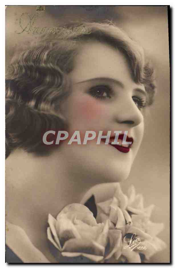 CPA Fantaisie Femme 