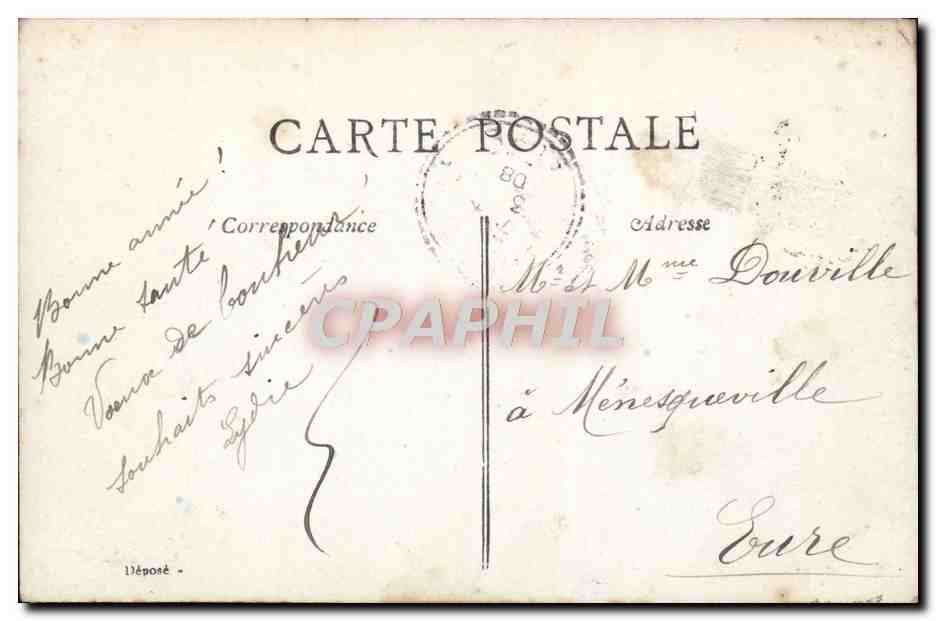 CPA Fantaisie Enfant — Rückseite