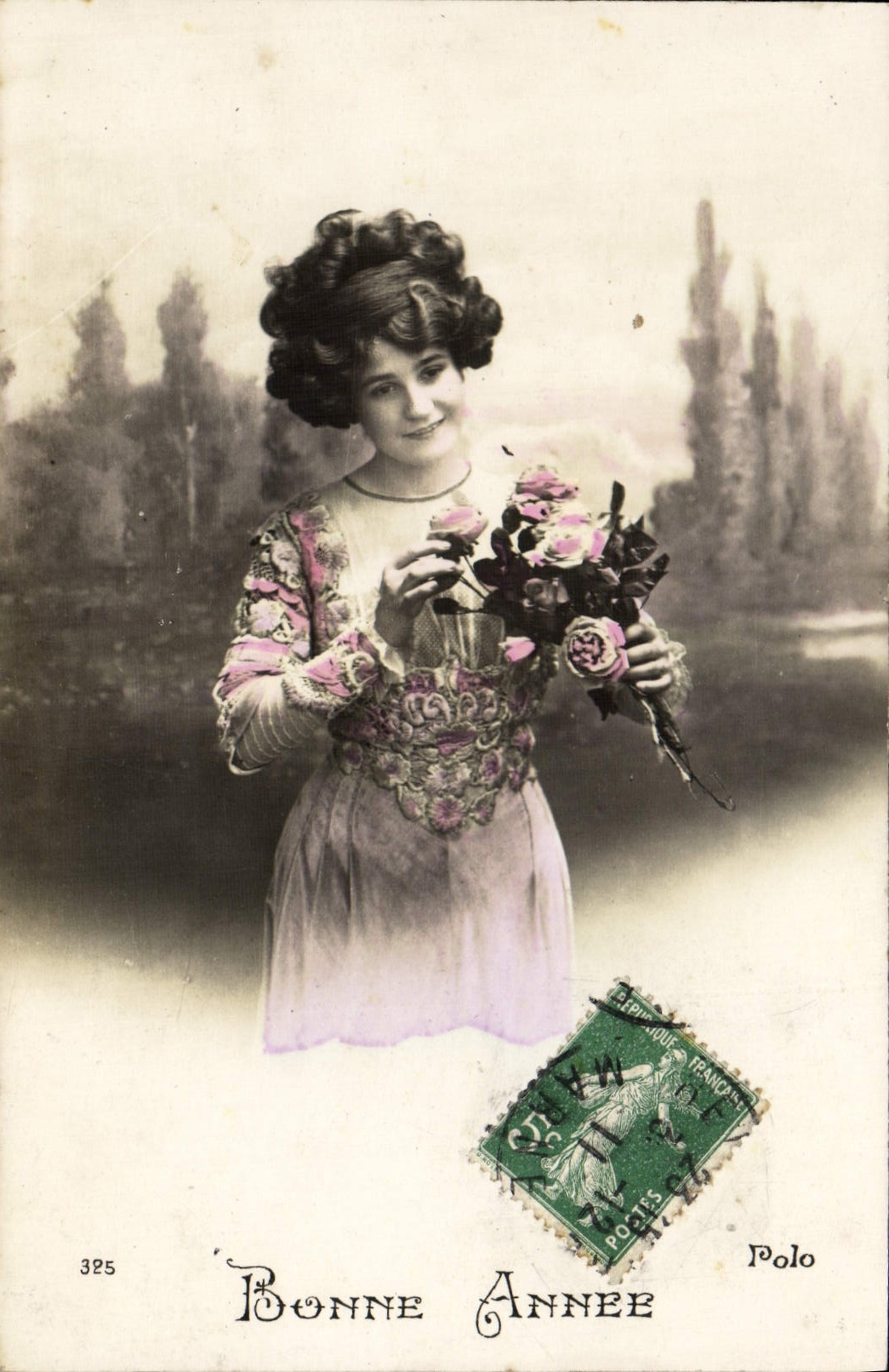 CPA Fantaisie Femme 