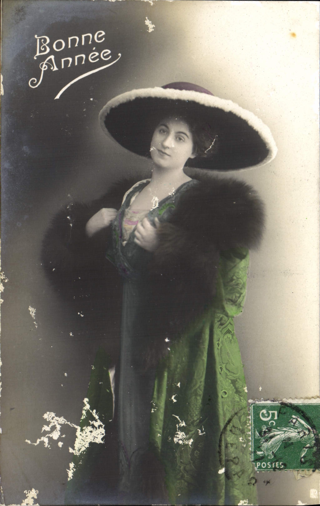 CPA Fantaisie Femme 