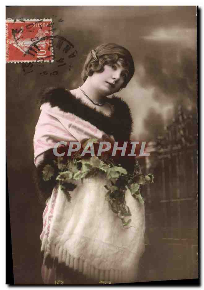CPA Fantaisie Femme 