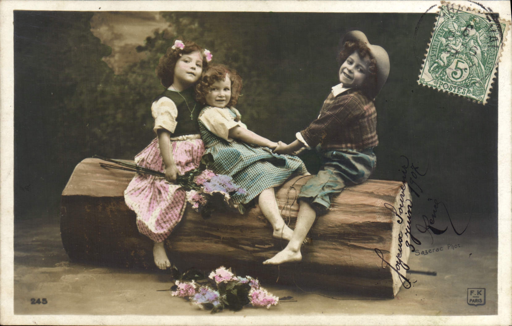 CPA Fantaisie Enfants