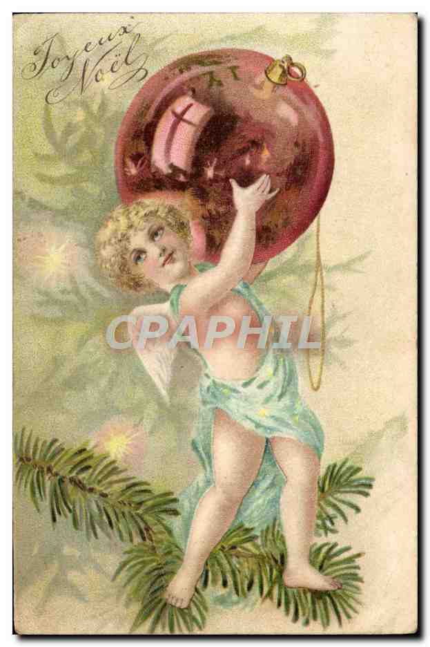 CPA Fantaisie Enfant Ange