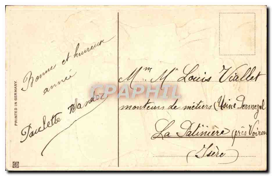 CPA Fantaisie Enfant Pieces de monnaie — Rückseite