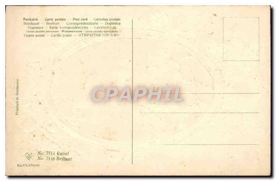 CPA Fantaisie Enfants Violon Flute Musique  — Verso
