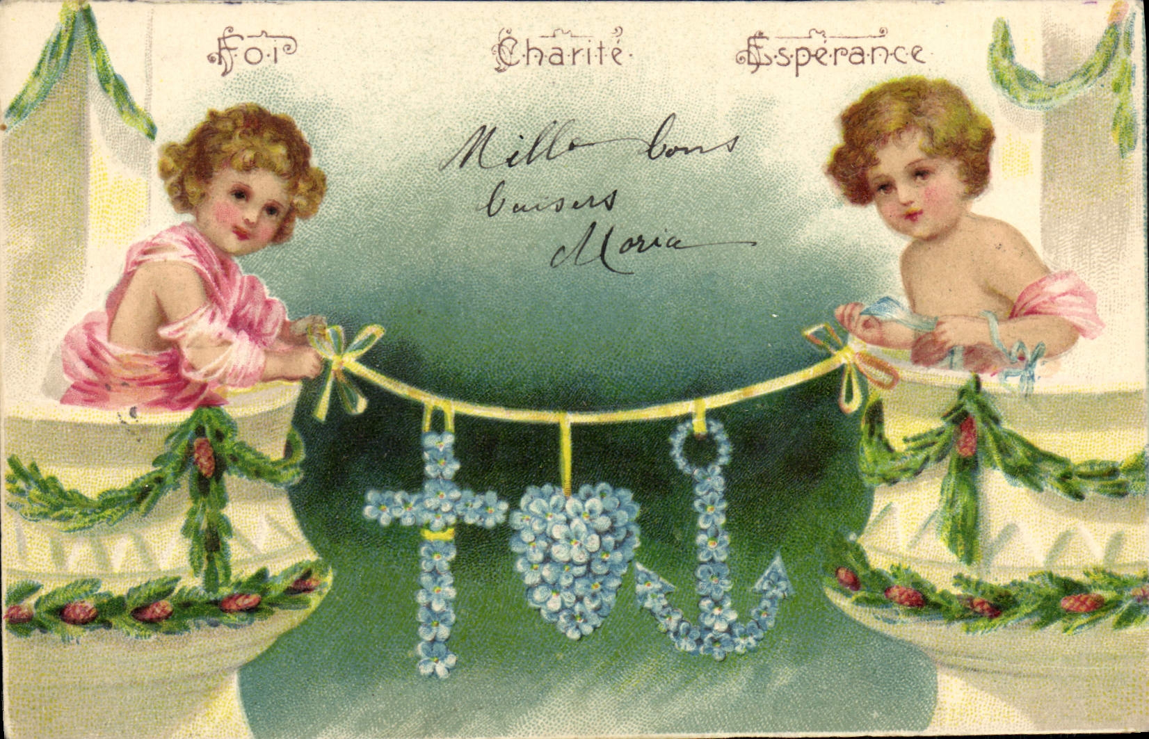 CPA Fantaisie Enfants