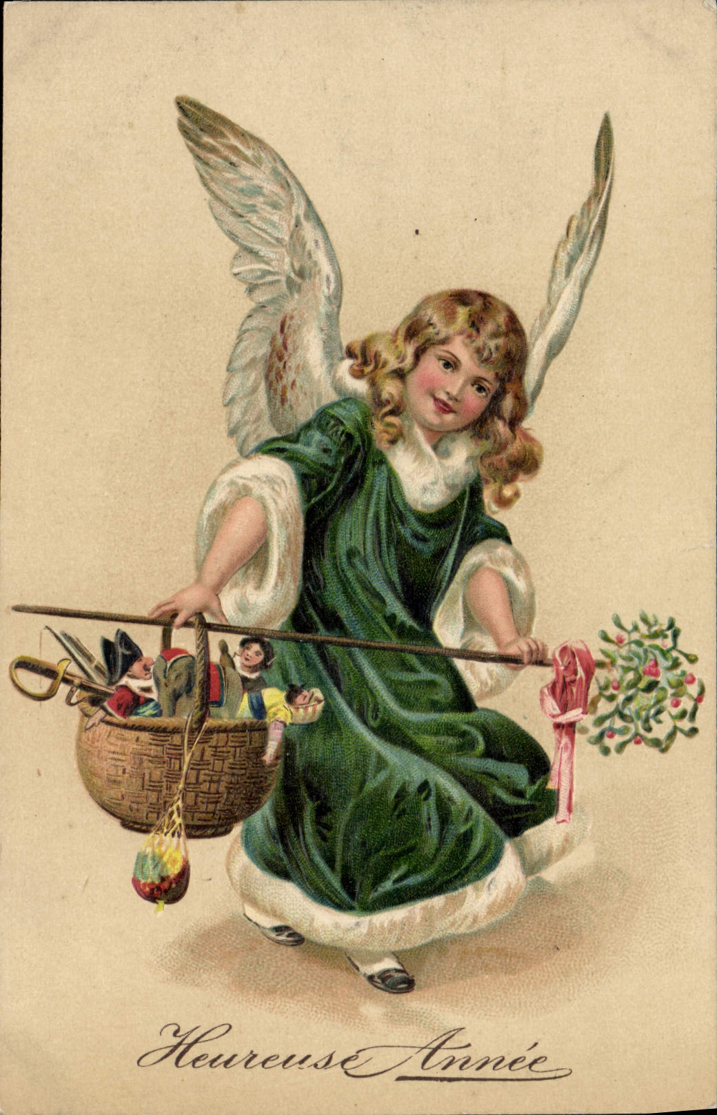 CPA Fantaisie Enfant Ange