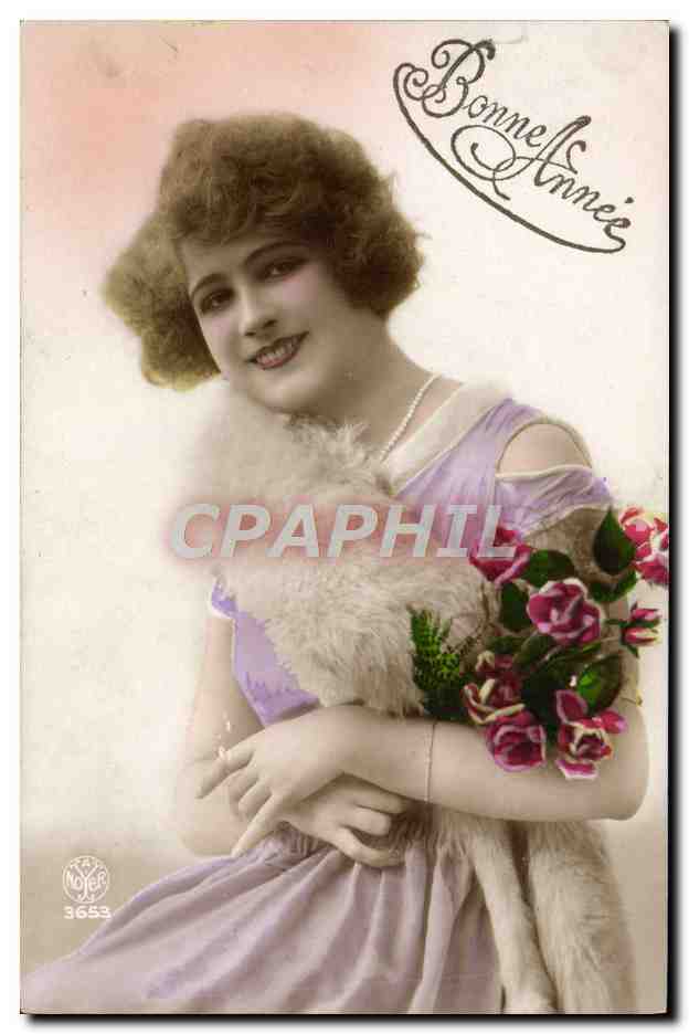 CPA Fantaisie Femme