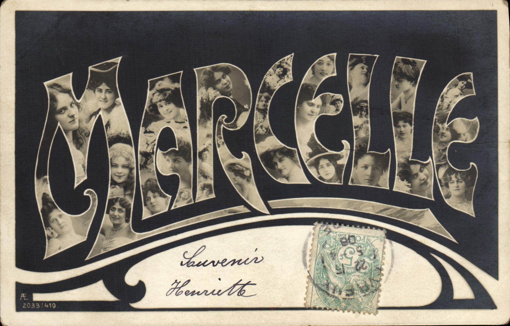 Marcelle — Souvenir Henriette — AE 2033/419