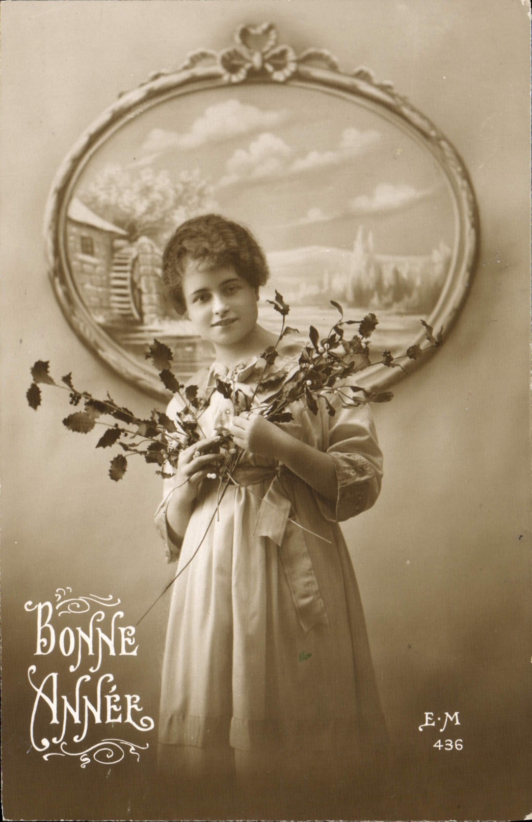 CPA Fantaisie Femme