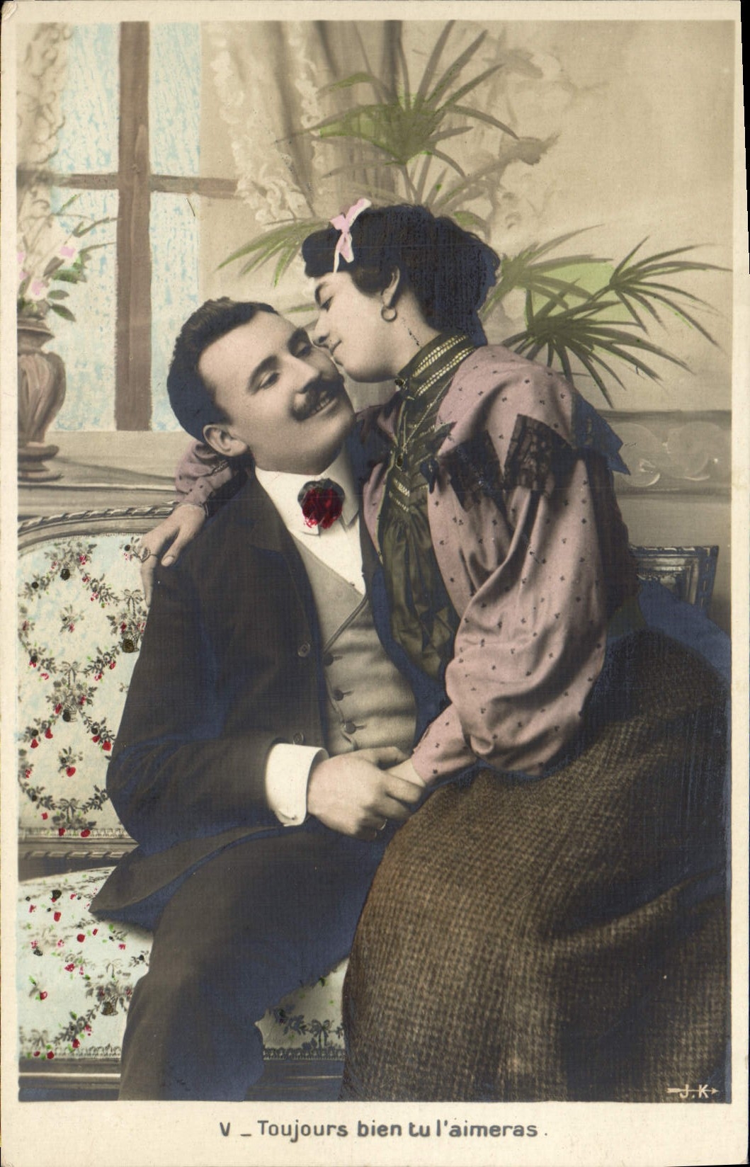 Couple amoureux — V_Toujours bien tu l'aimeras — J.K.