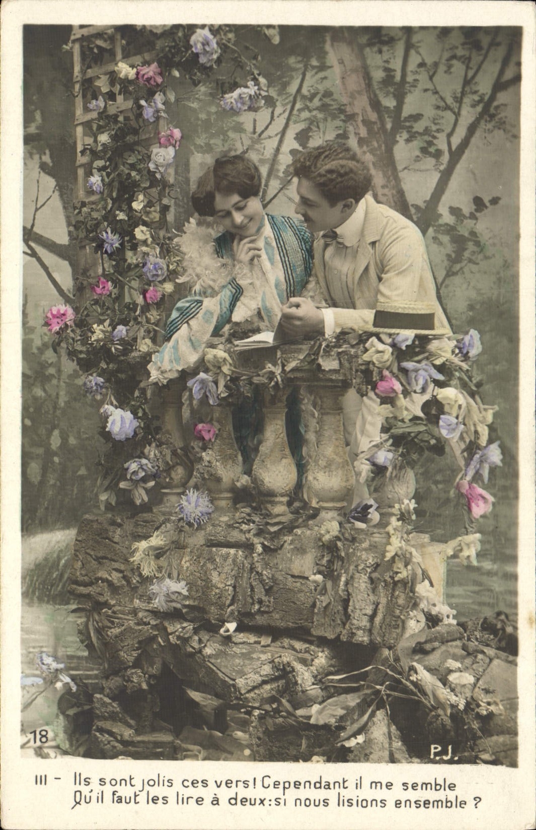 CPA Fantaisie Femme