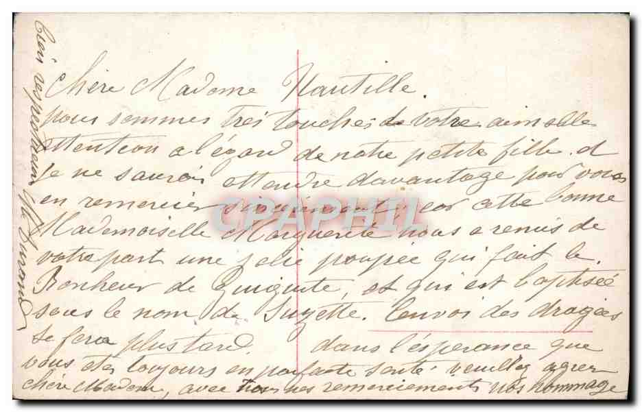 CPA Fantaisie Enfants — Rückseite